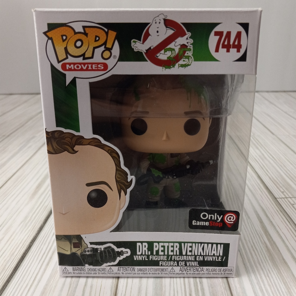 Ghostbusters Dr. Peter Venkman Slimed Funko Pop #744